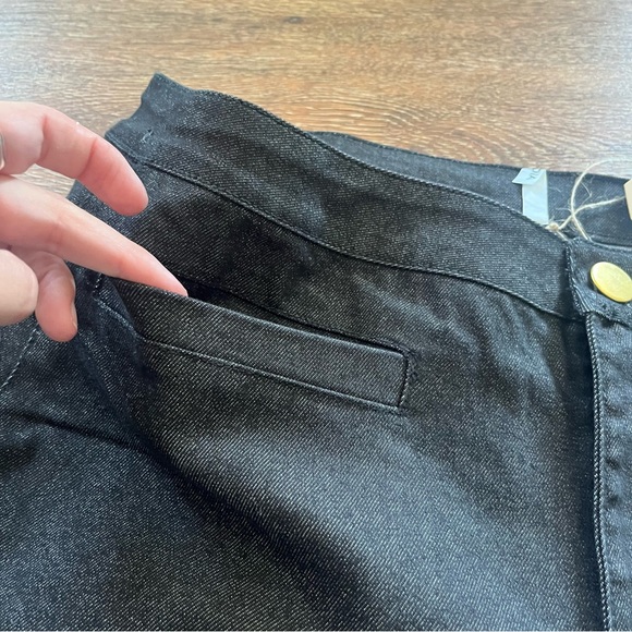 A Rare Bird NWT Bohemian Flare Lace Leg Jeans Size S/M - Picture 7 of 11